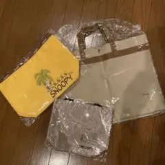 【新品未使用】SNOOPY トートバッグ セット