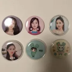 TWICE 缶バッチ6枚セット ミナ
