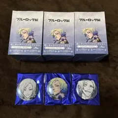 ブルーロック展 カイザー 推しキャラバッジコレクション BOX3箱＋バラ3個