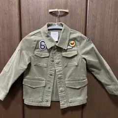 チャオパニックティピー ★アーミージャケット★110〜120★ワッペン★おしゃれ