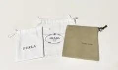 PRADA BOTTEGA VENETA FURLA 布袋 小物入れ