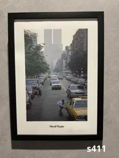 s411 スケーター　A4サイズポスター　ハロルドハンター　スケボー　　90s