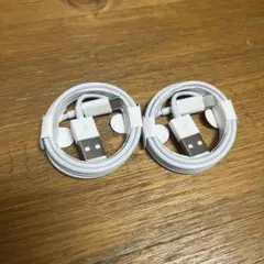 Type C USB充電ケーブル 2本セット ホワイト