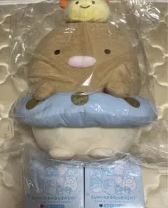 ネオ　すみっコくじ　part2 ぬいぐるみ賞とんかつ、星型メラミンカップセット