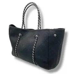 デイリー ラシット　モノグラム柄 ネオプレーン トートバッグ