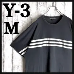 【即完売モデル】ワイスリー☆スリーストライプスロゴ定番カラーtシャツ　ポケット