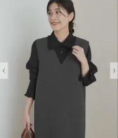 新品タグ付き　フリルカラーブラウス　アーバンリサーチドアーズ