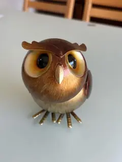 フクロウブリキ置物