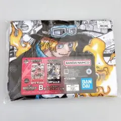 一番くじ　ワンピース　カードゲーム　B賞 カードデザインブランケット　サボ