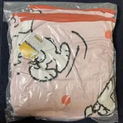 PEANUTS スヌーピー　大判ブランケット　ピンク