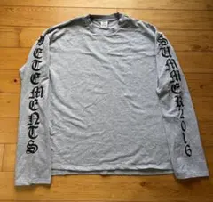 最終値下げ 登坂広臣着用 VETEMENTS(ヴェトモン) ボーダー ロンT 