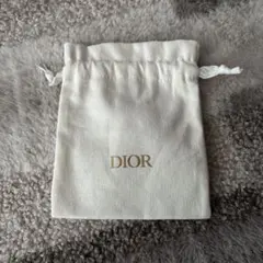 Dior ホワイトキャンバス ポーチ
