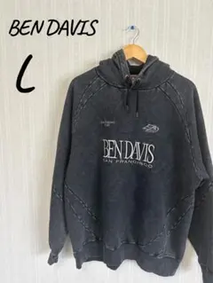 (美品)BEN DAVIS ダークグレー パーカー Lサイズ #3