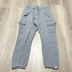 カルバンクライン パンツ カジュアル 灰 ズボン s 綿 無地 普段着