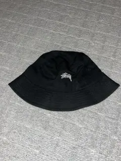 Stussy バケットハット 黒 S/Mサイズ