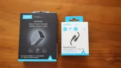 Anker Prime Charger 100W 3ポート/タイプCケーブル