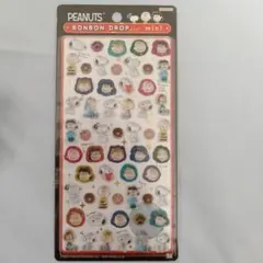 紅*白様 ボンボンドロップシールミニ　スヌーピー&フレンズ