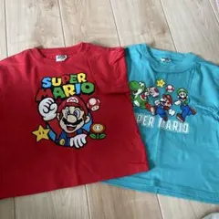 スーパーマリオ Tシャツ 2枚セット 120cmのサムネイル