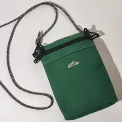 ダントン ショルダーバッグ ポーチ サコッシュ ポシェット キャンバス 緑