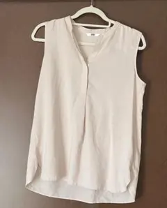 ノースリーブ　ブラウス　ユニクロ　Lサイズ