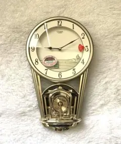 CITIZEN シチズン　からくり掛け時計　掛け時計　ロマン飛行　M724