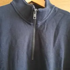 ハーフジップ スウェット