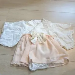 着物風ロンパース 80