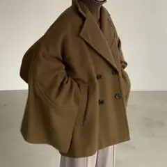 CLANE BIG COLLAR FLARE COAT - メルカリ