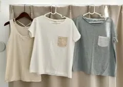 アースミュージックアンドエコロジー Tシャツ タンクトップ 合計3枚 まとめ売り