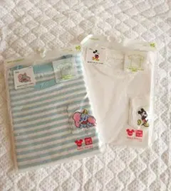 【新品】ユニクロ　ミッキー ＆ダンボ　Tシャツセット 90