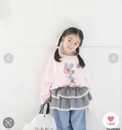 ローリーズファーム　ディズニー ミニーマウス トレーナー