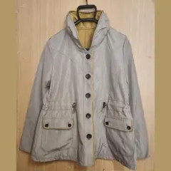 ノアジェ ジャケット アウター ジャンパー フリル襟スタンドカラー M