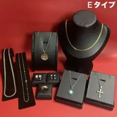 ネックレス　まとめ売り　セット　ピアス　アクセサリー　ゴールド　リング　E