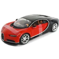 1/18　マイスト　ブガッティ　シロン　レッド／ブラック　新品未開封品のサムネイル