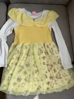 ディズニー　ベル　ドレス　ワンピース　130cm