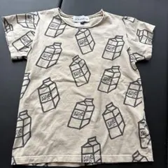 arkakama ミルクパック柄 Tシャツ Lサイズ