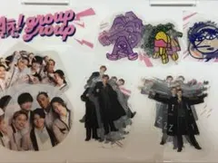 Aぇ! group クリアステッカーシート 小島健 ロゴ