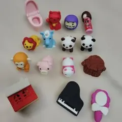 動物・雑貨おもしろ消しゴムセット