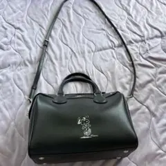 お値下げ！COACH スヌーピー ショルダーバッグ ブラック