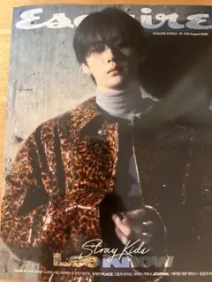 Stray Kidsリノ表紙　『Esquire KOREA』2025年8月号