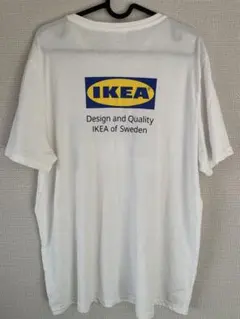 IKEA バーコードデザイン Tシャツ Lサイズのサムネイル
