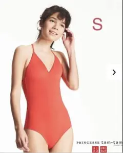 新品未使用　UNIQLO×プリンセスタムタム　水着 ワンピース水着　Sサイズのサムネイル
