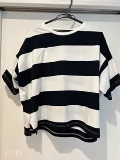 しまむら SEASON REASON ボーダー　Tシャツ　半袖