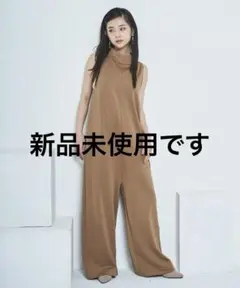 【150㎝前後の小柄さんサイズ】ホルターネックオールインワン　xs
