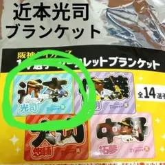 近本光司　ブランケット　阪神タイガース