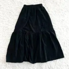 DAYCLOSET デイクローゼット ティアードスカート L ブラックのサムネイル
