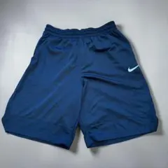 NIKE DRI-FIT ハーフパンツ XL ネイビー バスパン トレーニングのサムネイル