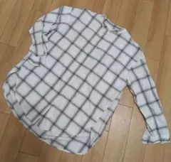 【アメリカンホリック】レディース長袖オーバーシャツ フリーサイズ