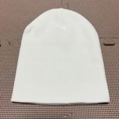 新品 OTTO コットンニットキャップ シングル ホワイト 白