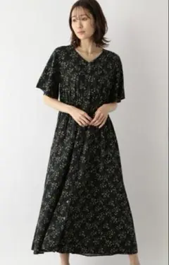 本日のみ2222円！グローバルワーク サラリラスタイルアップ半袖ワンピース